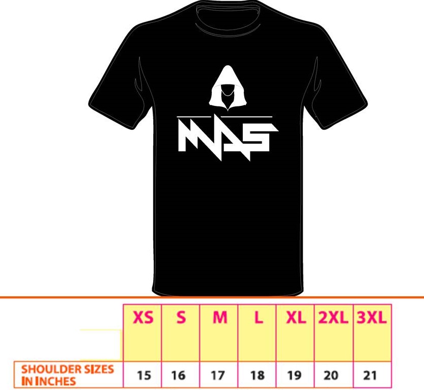 Sizing chart