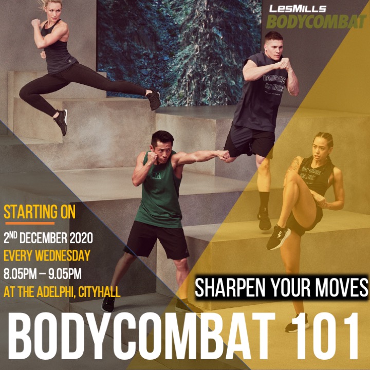 LES MILLS™ BODYCOMBAT 101 TECHNIQUE CLASS LAUNCHING THIS 2ND DECEMBER ...