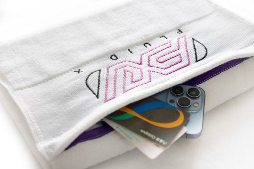 Fluid X - Gym Towel with Zipper Pocket - Image 2