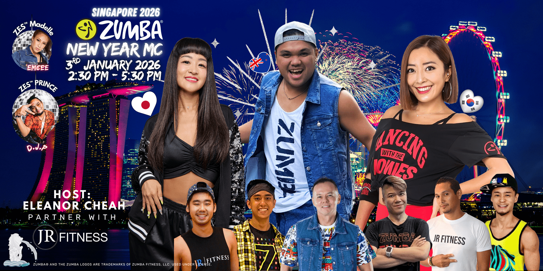 Zumba Masterclass with ZES™ Jennifer Kim, ZJ™ Marlex Pagalunan