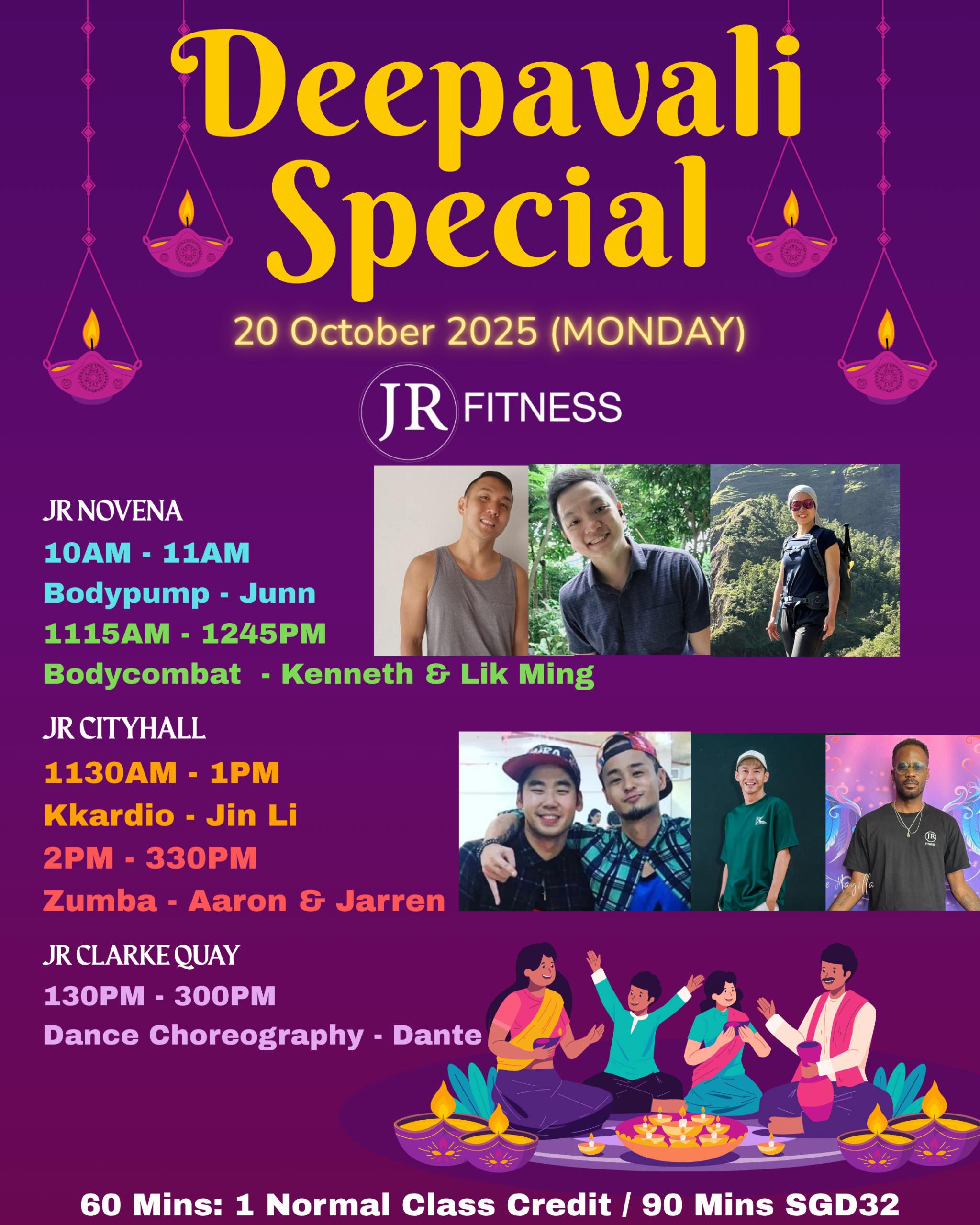Deepavali Special 1 - JR Fitness | Singapore