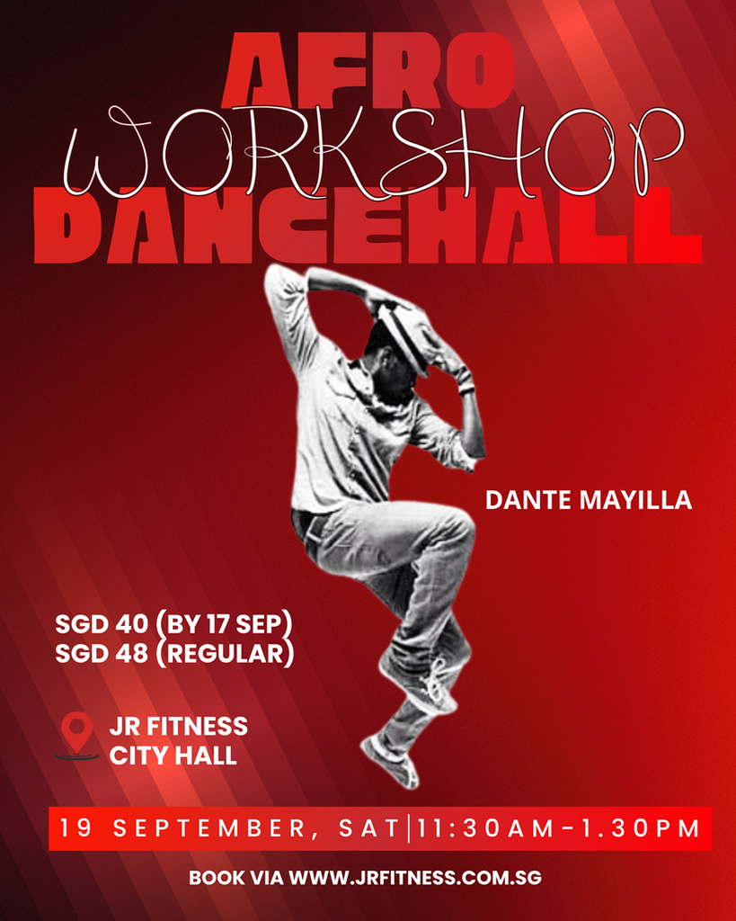 Afro Dancehall Sep 26_resize1 - JR Fitness | Singapore