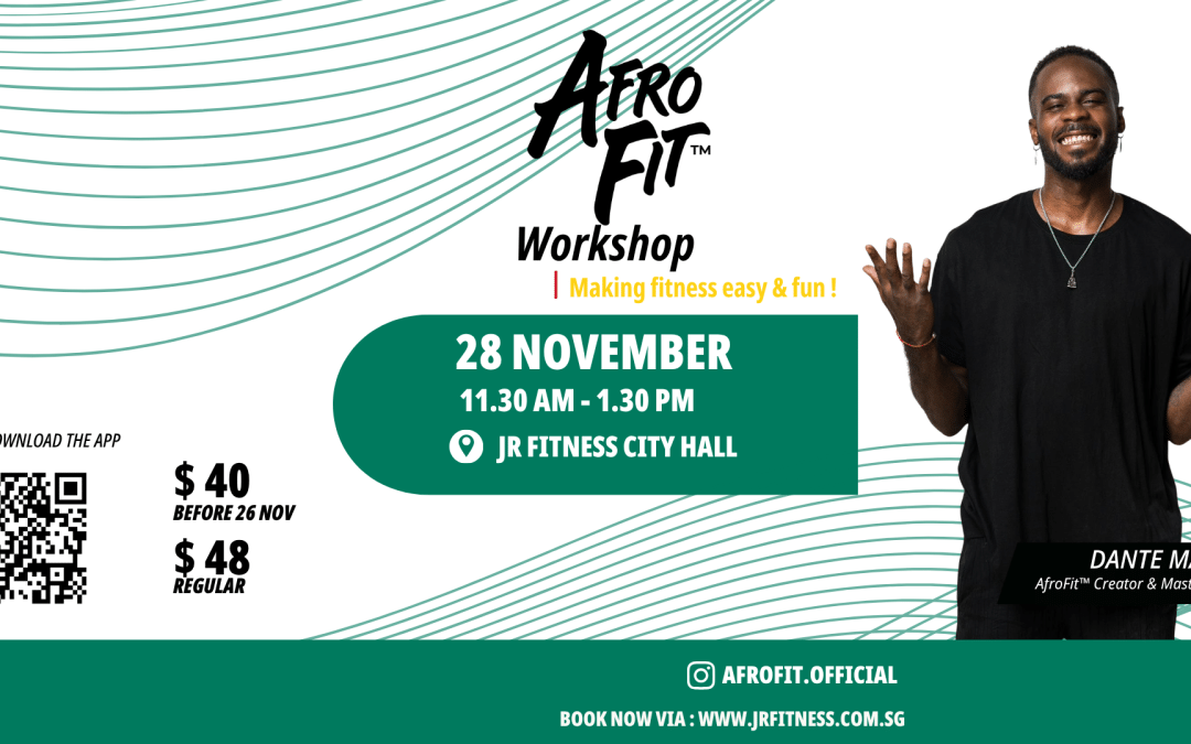 AfroFit™ Workshop with Dante Mayilla