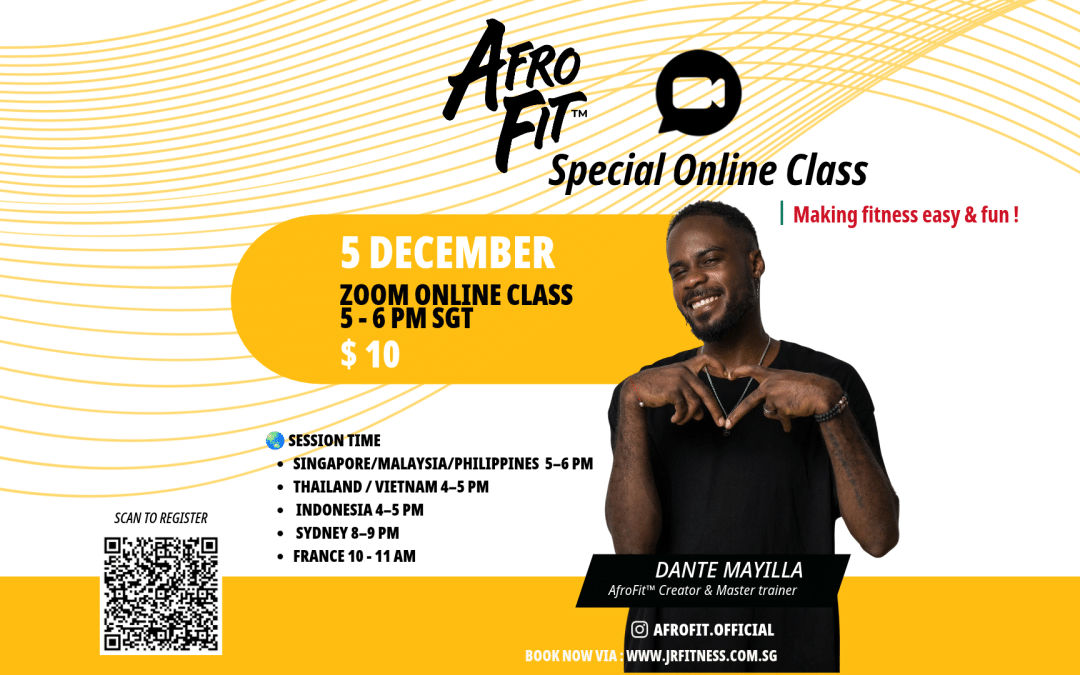 AfroFit™ ONLINE SPECIAL CLASS WITH DANTE