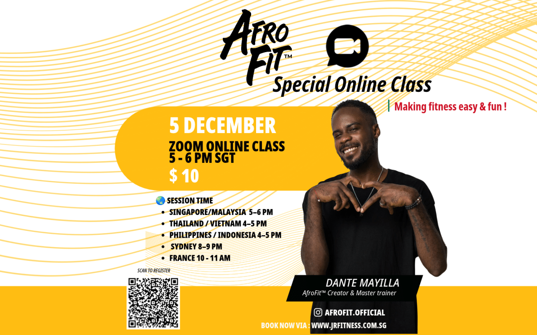 AfroFit™ ONLINE SPECIAL CLASS WITH DANTE